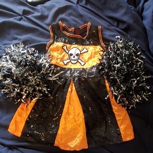 Halloween cheerleader costume
